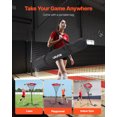 thumbnail image 6 of VEVOR Volleyball Setter Training Equipment, Angle and Height Adjustable Volleyball Trainer, Portable Practice Net with Steel Base, Carrying Bag, Indoor Outdoor Target Net for Serving Spiking Setting, 6 of 9