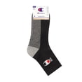thumbnail image 2 of Champion Men’s Ankle Socks 6 Pack – Half Terry Cushion, Moisture-Wicking, Arch Support, Stretch Comfort, Sizes 6–12.5, 2 of 7