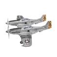 thumbnail image 2 of TISHITA 1:48 Fighter Building Kits Collection Plane Ornament DIY Airplane Handcrafts Argent Horse, 2 of 8