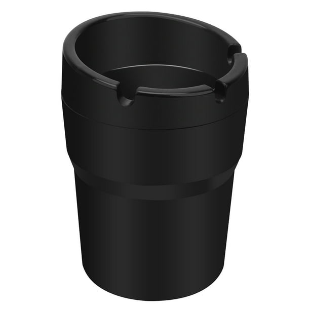 Car Ashtray, Plutput Portable Smell Proof Windproof Flame Retardant ABS Material Detachable