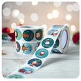thumbnail image 2 of Pegatinas de regalo de Navidad, pegatinas de sellado decorativas, etiquetas autoadhesivas de recompensa de Feliz Navidad, fiesta del Día de los niños, 2 of 4