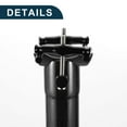 thumbnail image 5 of Unique Bargains Bike Suspension Seatpost 33.9x600mm Saddle Post Seat Gloss Black Carbon Fiber, 5 of 8