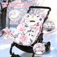 thumbnail image 2 of Funda para Silla de Auto Pea Pod Invierno para Bebé Resistente al Viento con Diseño Floral, 2 of 8