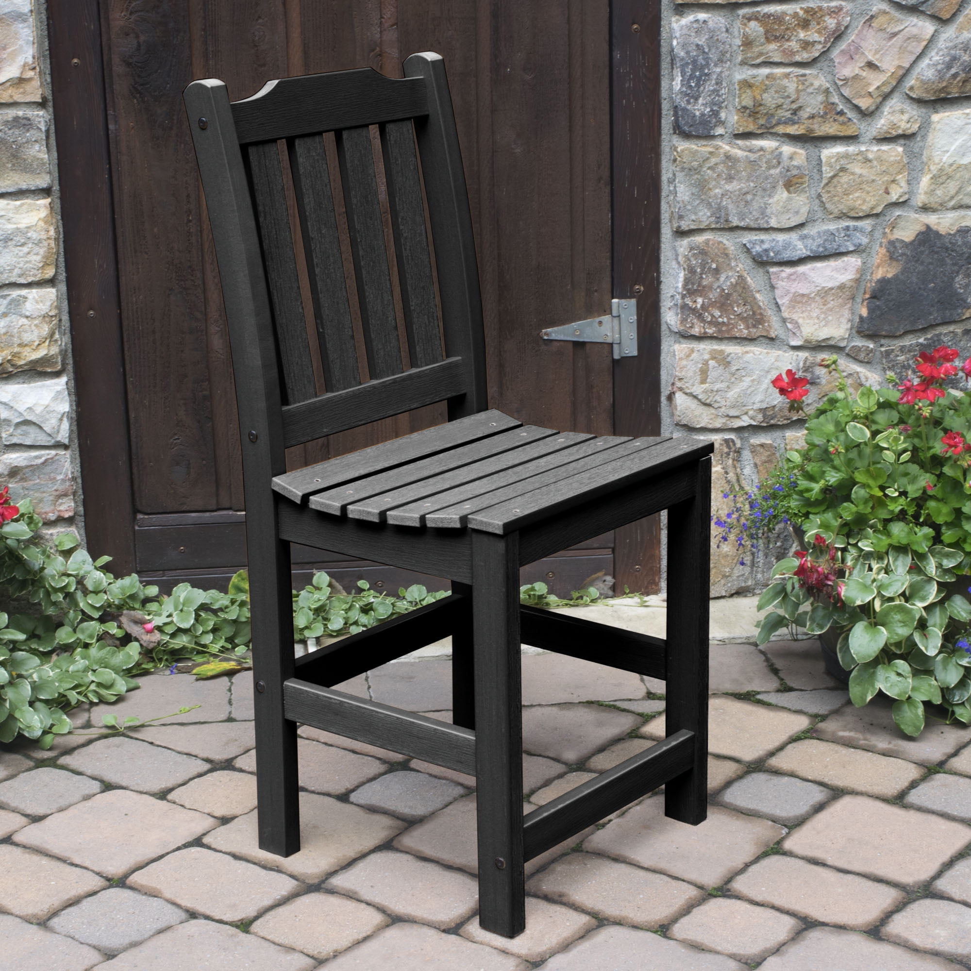 highwood® Eco-Friendly Recycled Plastic Lehigh Counter Side Chair