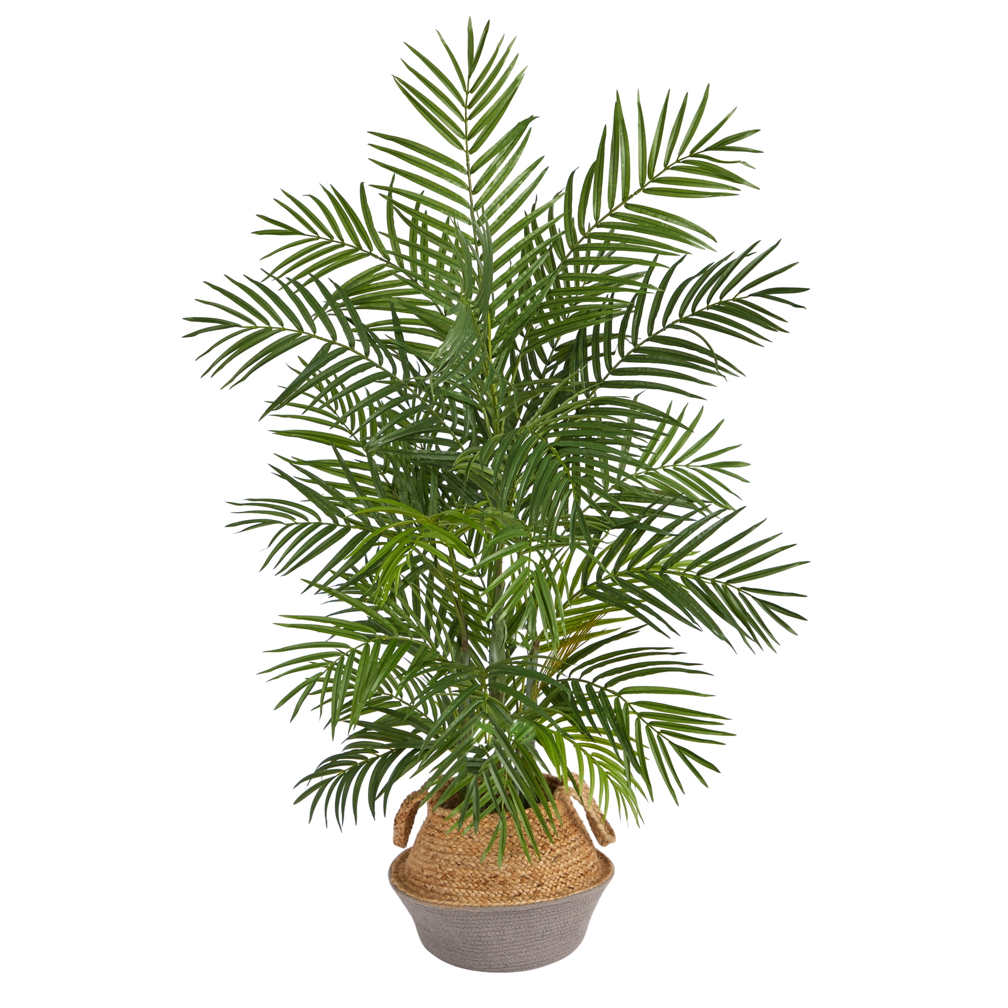 Nearly Natural 4' Areca Artificial Palm Branches in Boho Chic Handmade