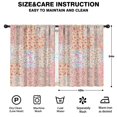 thumbnail image 2 of Blackout Kids Curtains,Pioneer Flower Childrens Insulated Curtains Set Of 2,Bedroom Essentials,Toddler Room Decor 42x54in(106x137cm), 2 of 4