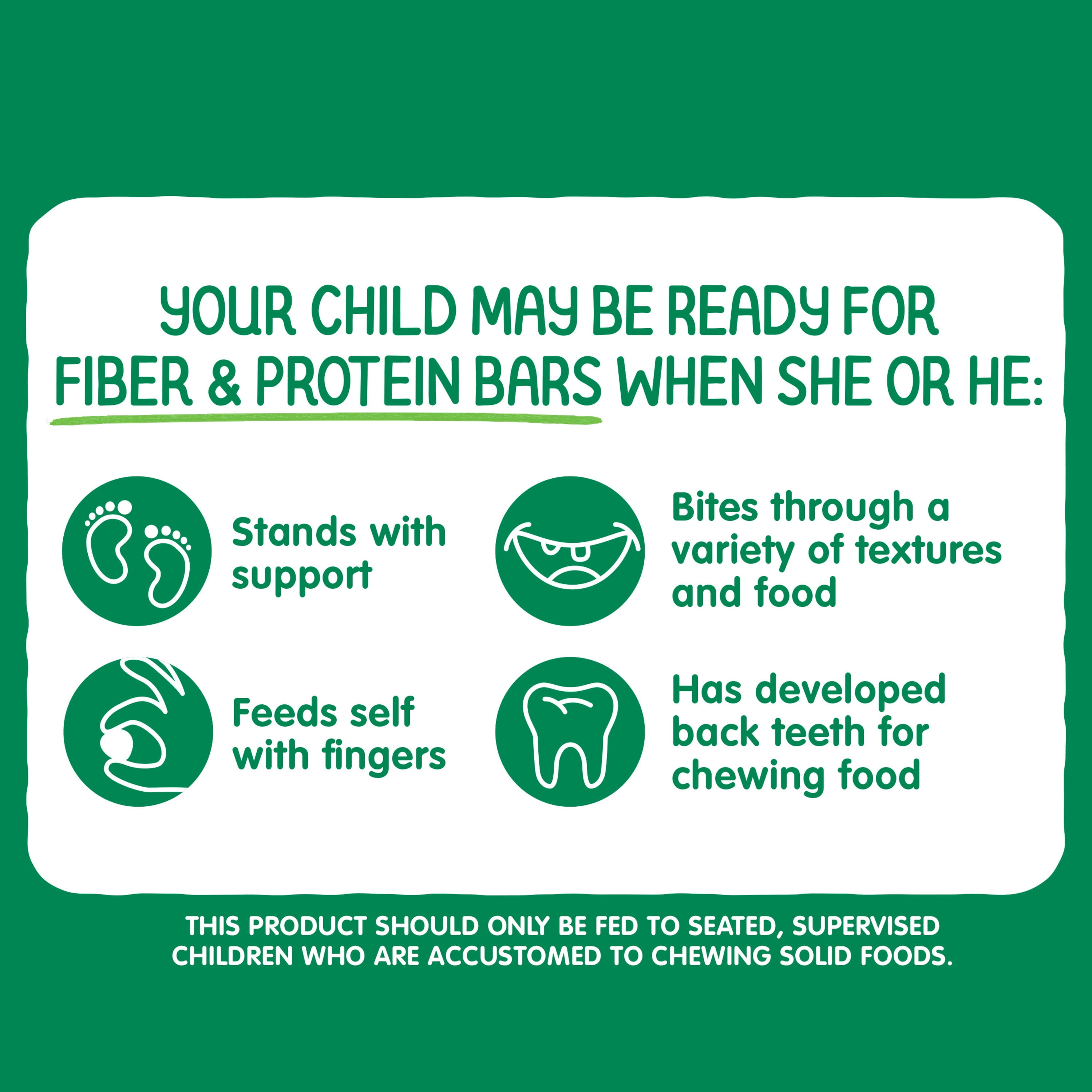 Happy tot fiber and protein cheap bars