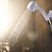 Niagara Conservation Earth Spa 3-Spray with 2 GPM 2.7-in. Wall Mount Handheld Shower Head - White