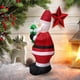 thumbnail image 3 of Juguete de muñeco de nieve inflable con luz LED Muñecas de muñeco de nieve Decoración Regalos de Año Nuevo Hugtrwg Para estrenar, 3 of 8