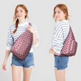thumbnail image 4 of Abstract Plaid Sling Backpack - Modern Artistic Checkered Pattern Shoulder Bag, Durable Pack for Outdoor Adventures, 4 of 4