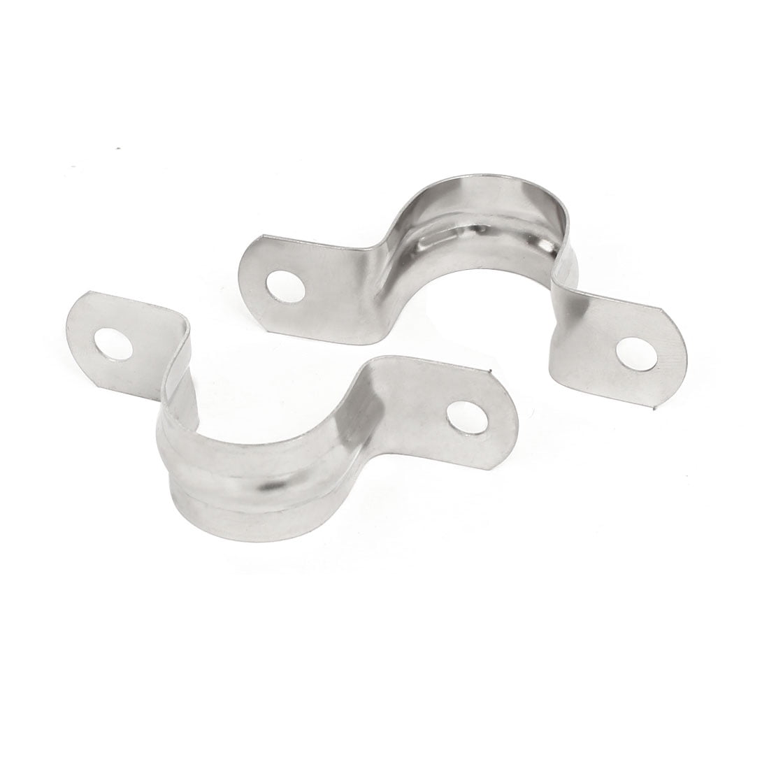 M25 201 Stainless Steel Two Hole Pipe Straps Tension Tube Clip Clamp 3/4" 15pcs 604267764592