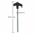 thumbnail image 2 of 4/8 Uds estacas para tienda de campaña atornilladas estacas resistentes de 20/25cm para Patio de césped al aire libre, 2 of 7