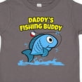 thumbnail image 4 of Inktastic Daddy's Fishing Buddy (blue) Boys or Girls Toddler T-Shirt, 4 of 5