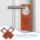thumbnail image 3 of QUMIIRITY 2Ud Señal De Colgar Para Puerta Hotel Doble Cara Con Mensaje No Molestar Y Limpiar, 3 of 6