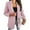 Pink, variant on Dressy Blazers for Women Long Sleeve Open Front Suit Jackets Lightweight Casual Blazer Outerwear Work Clothes Ladies Clothes
