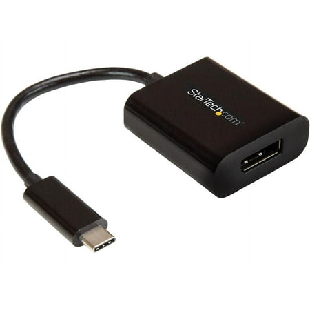 UPC: 0065030862622 | StarTech.com CDP2DP USB-C to DisplayPort Adapter – 4K 60Hz – Black – USB 3.1 Type-C to DisplayPort Adapter – USB C Video Adapter (CDP2DP)