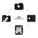 thumbnail image 3 of Calcetín de silicona Aokin V6 para extrusora Hotend clon E3D V6 3 piezas negro bloque calentador de impresora 3D cubierta de silicona, 3 of 5