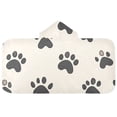 thumbnail image 5 of Yayeee Kids Hooded Towels Toddler Soft Absorbent Beach Bathing Wrap 50" x 23.5", Cute Cat Paw, 5 of 5