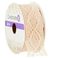 thumbnail image 3 of 12 Pack: 1.5" x 3yd. Lace Vintage Blush Ribbon by Celebrate It™ Aria, 3 of 3
