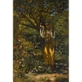 thumbnail image 2 of Edwin Lord Weeks 14x18 Gold Ornate Wood Frame and Double Matted Museum Art Print Titled - The Moroccan Girl (&nbsp;1876), 2 of 4