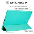 DuraSafe Case for iPad PRO 9.7 inch 2016 [ A1673 A1674 A1675 ] Tri Fold Smart Cover with Soft