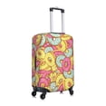 thumbnail image 3 of Picia Pink Donut and Blue Luggage Protector Cover Thicken Suitcase Protector Cover Fit 18-32 Inch Luggage-Large, 3 of 9