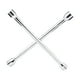 thumbnail image 1 of Llave de Cruz Universal 14 MIKEL'S Acero Cromado Con 4 bocas, 1 of 4