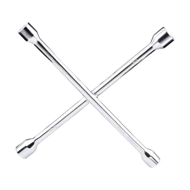 Llave de Cruz Universal 14 MIKEL'S Acero Cromado Con 4 bocas
