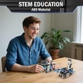 thumbnail image 6 of 3-in-1 STEM Robot Building Kit, 856 PCS App & Remote Control Robotics Toys for Kids Age 14+, Educational Birthday Gifts for 10-16 Years Old Boys Girls, 6 of 7