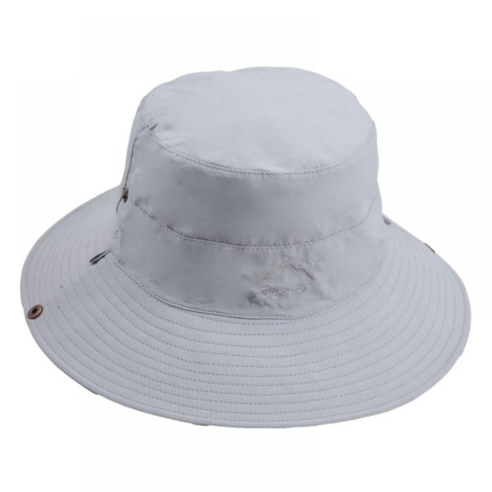 fitup Outdoor Summer Spring Boonie Hat for Hiking, Camping, Fishing, Operator Floppy Military Camo Sun Cap for Men or Women-Light Gray, Men's, Size: