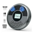 thumbnail image 1 of Lecteur CD Bluetooth Portable Rechargeable avec Haut-Parleurs et Écouteurs Baladeur Lecteur MP3, 1 of 7