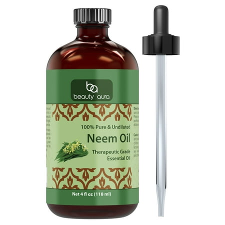 Beauty Aura Neem Oil 4 Oz (Best Neem Oil For Cannabis)