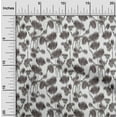 thumbnail image 1 of oneOone Georgette Viscose Fabric Floral Ikat Decor Fabric Printed BTY 42 Inch Wide, 1 of 4