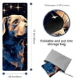thumbnail image 4 of Shepherd Dog Yoga Mat Towel with Storage Bag, 72.8"x26.8" - Suitable for Yoga, Pilates, Fitness, Gym Towels, Yoga Towel, 4 of 6