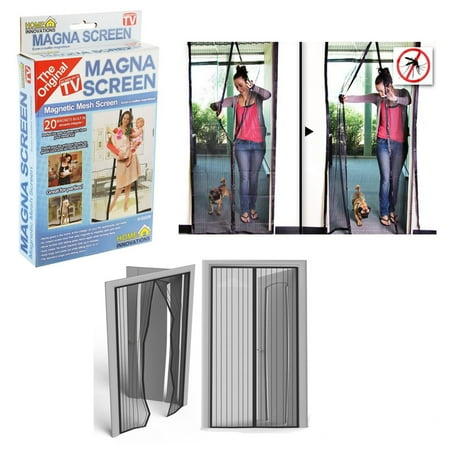 1 Pc Magna Screen Door Net Protector Hands Free Magnetic