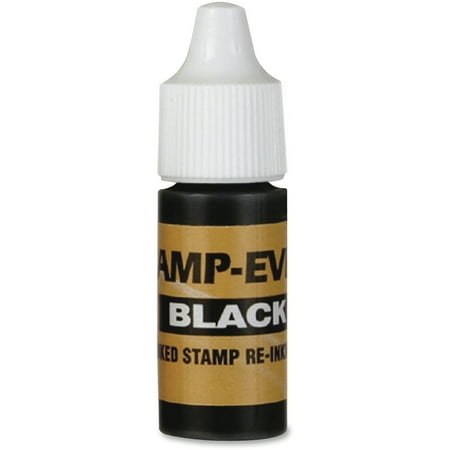 Identity Group Refill Ink for Clik! & Universal Stamps, 7ml-Bottle, Black