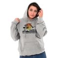 thumbnail image 4 of Funny Beach Lovers Seagull French Fry Hoodie Sweatshirt Women Men Brisco Brands S, 4 of 6