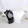 thumbnail image 4 of 1PC New Acrylic Mannequin Necklace Display Bust Stand Jewelry Holder Rack for Necklaces Pendant Earrings Display Stand Shelf TP, 4 of 6