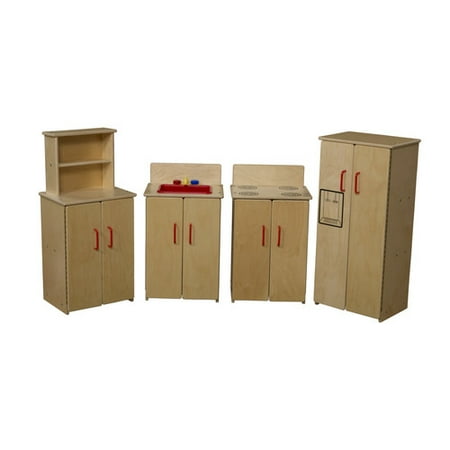Wood Designs 4 Piece Kitchen Appliance Set - Walmart.com