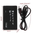 thumbnail image 4 of All-In-One Memory Card Reader For USB External Mini Micro SD SDHC M2 MMC XD CF, 4 of 5