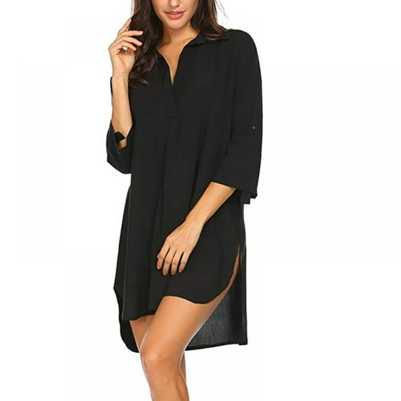 Women Sun Protection Clothing,Women Cover Up Shirt,Summer Sunscreen Shirt,Solid Color Thin Cardigan,Bikini Swimsuit Cover Ups,Female Beachwear Casual Coat,Spring Summer Wild Blouse