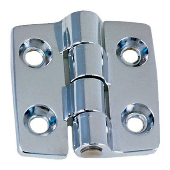 Perko 0941DP0CHR Chrome-Plated Butt Hinge - 1.5" x 1.5"
