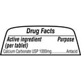 thumbnail image 6 of Equate Ultra Strength Antacid Chewable Tablets, Assorted Berries Flavor, 1000 mg, 72 Count, 6 of 10