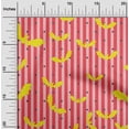 thumbnail image 2 of oneOone Cotton Cambric Light Red Fabric Halloween Sewing Material Print Fabric By The Yard 56 Inch Wide, 2 of 4