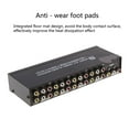 thumbnail image 6 of 8-Way AV Switch RCA Switcher 8 In 1 Out Composite Video L/R Selector Box For DVD STB Game Consoles Random Color ,Hd Visual Effect, 6 of 7