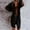 Black, variant on Turilly Fashion Women Long Sleeve Casual Long Cardigan Coat Sweater Outerwear