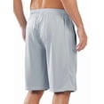 thumbnail image 4 of NORTHYARD Men's 10" Athletic Shorts Mesh Basketball Shorts with Zipper Pockets Gym Lightweight Quick Dry Lightgrey M, 4 of 9