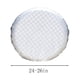 thumbnail image 3 of Pisexur Accesorios para coches, Electrónica para cochesFundas para neumáticos de RV (paquete de 4 plateadas), protectores solares para autocaravanas, barcos, remolques, caravanas, furgonetas y asient, 3 of 3