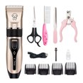 thumbnail image 1 of Cortapelos Profesional Para Animales, Cortapelos Para Perros, Cortapelos Con Pinzas De Garra Y Juego De Accesorios - si Sunnimix Shaver Clippers de bajo ruido, 1 of 8