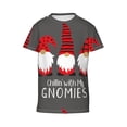 thumbnail image 6 of Honeii Chillin with My Gonme Print Youth Short Sleeve T-Shirt,Boys Athletic Shirt,Quick Dry Short Sleeve Performance Moisture Wicking T Shirt, 6 of 6